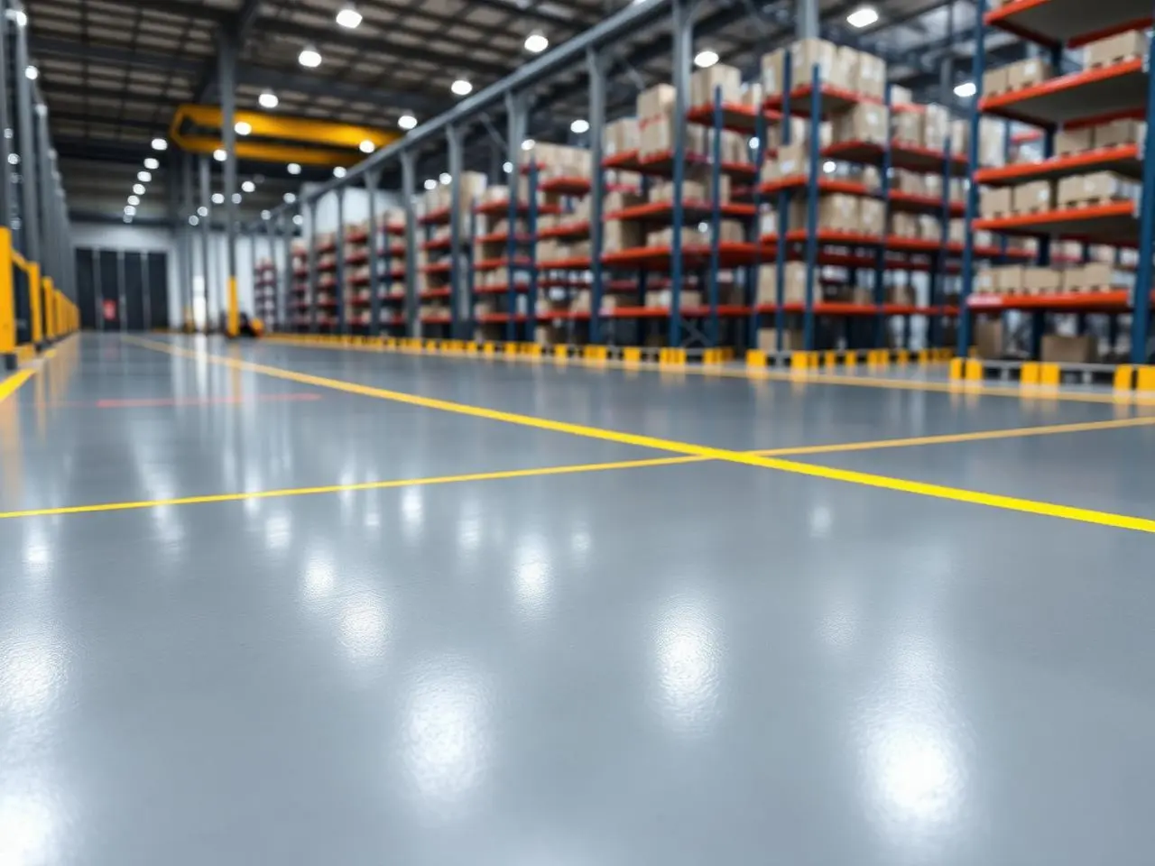 Warehouses installation by SoCal Luxury Surfaces